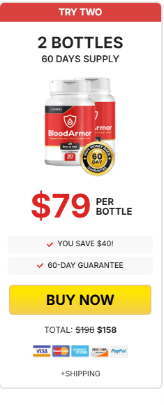  BloodArmor buy now 2 bottle